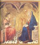 Ambrogio Lorenzetti, "Anunciación" (1343).
